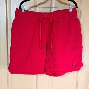 Jordan Vibrant Red Athletic Shorts